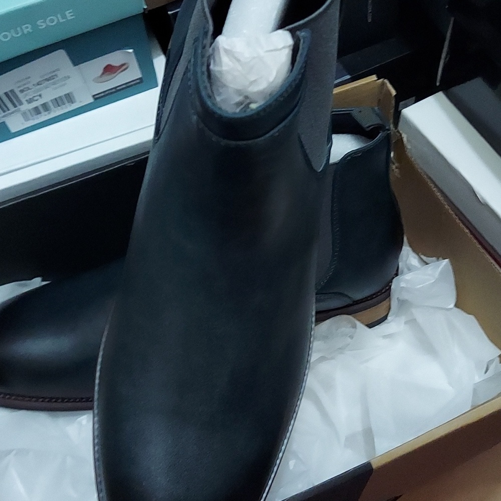 Vance Co. Men's Landon Dress Boot Men's Shoes - Picture 6 of 9